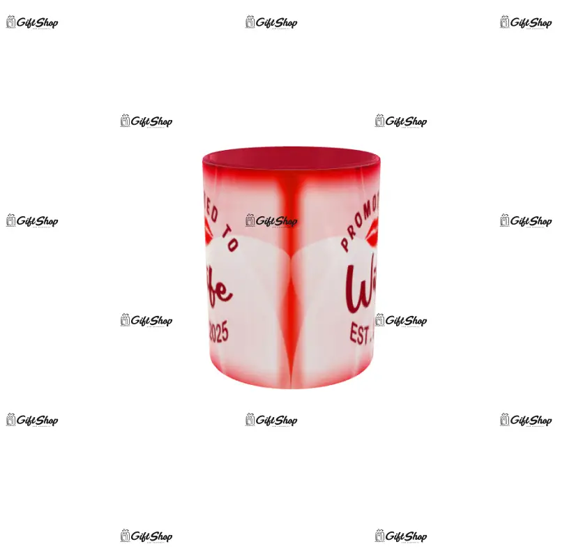 Promoted to wife ( anul dorit ), cana ceramica, 330ml, model cgs1732